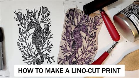 linocut printing with cnc